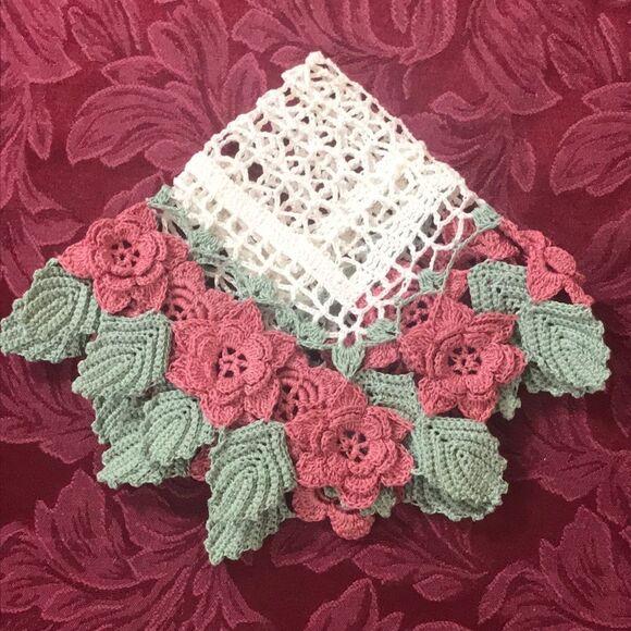 Crocheted Napkins Handcrafted - Picture 2 of 4